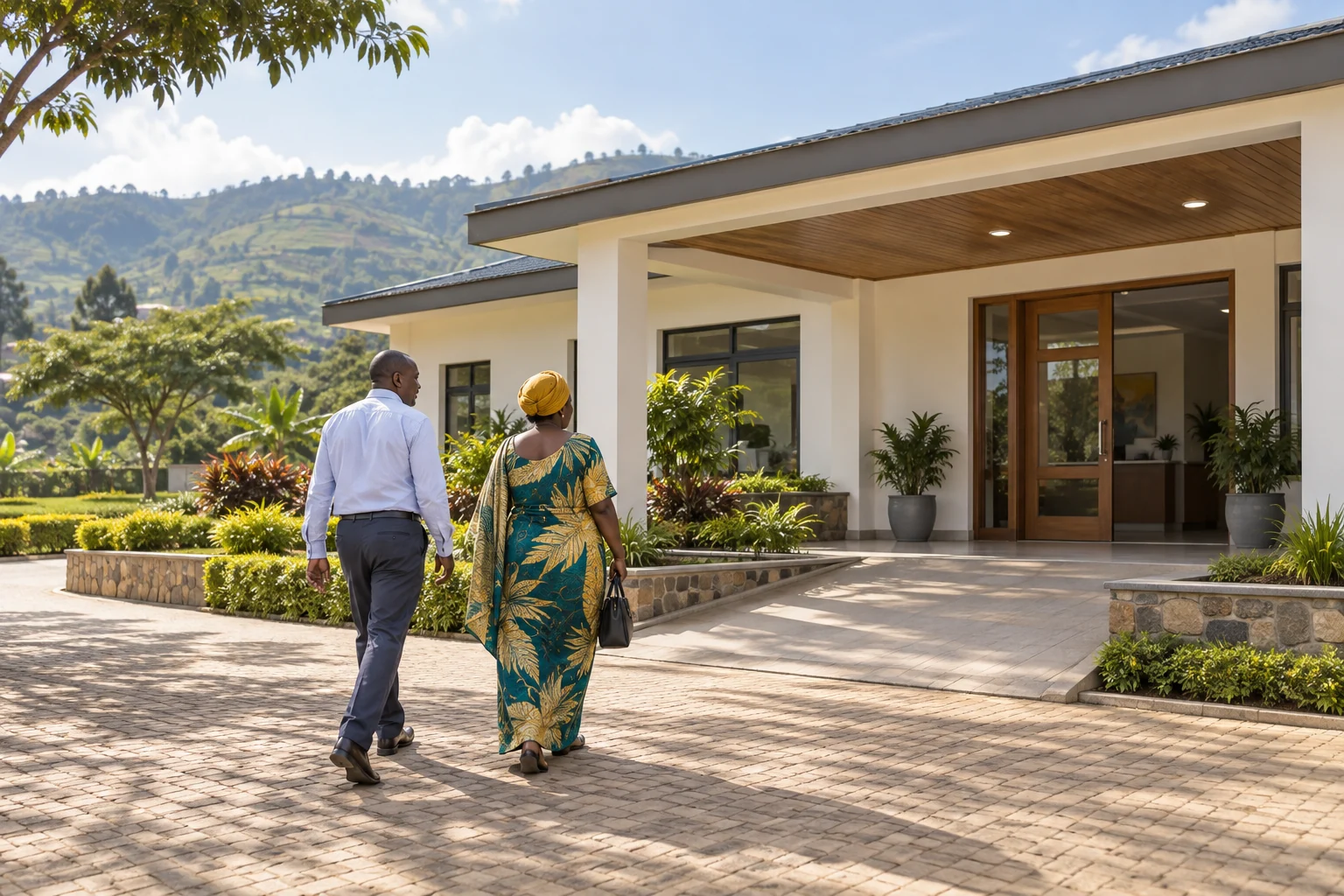 Abantu bagera ahantu habugenewe gutangira ikiganiro.